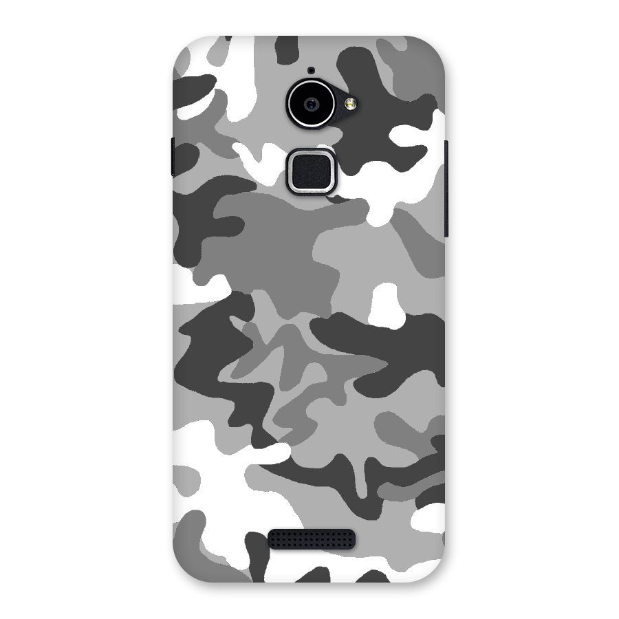 Grey Military Back Case for Coolpad Note 3 Lite