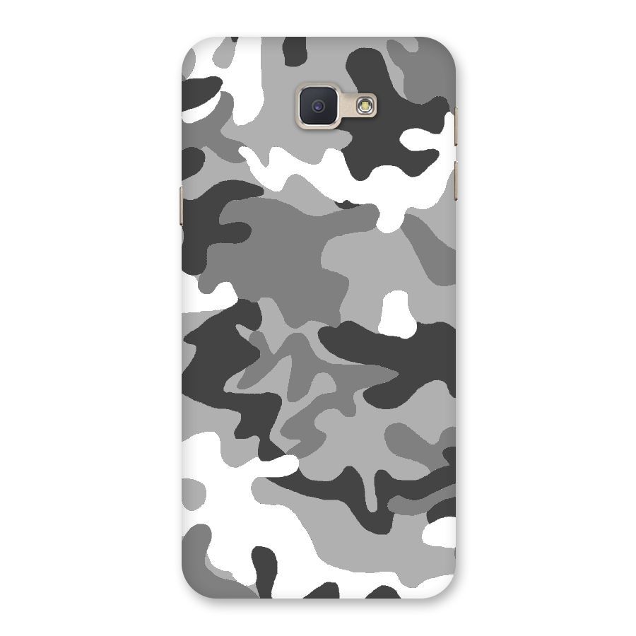 Grey Military Back Case for Galaxy J5 Prime