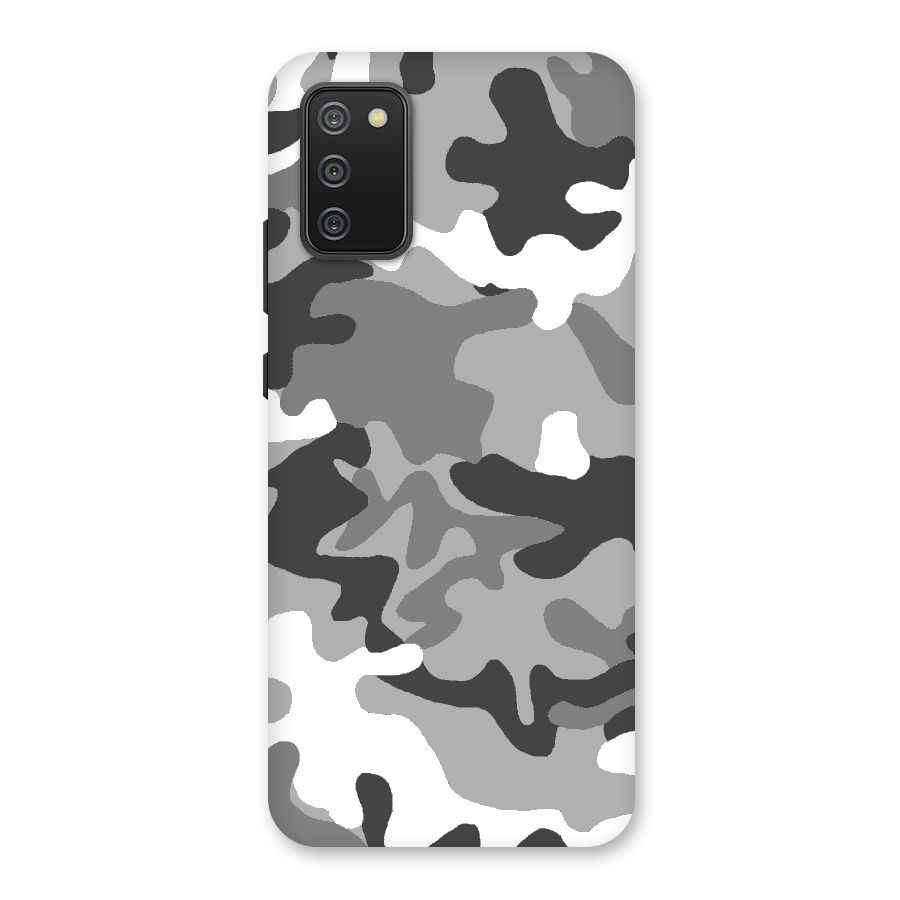 Grey Military Back Case for Galaxy M02s