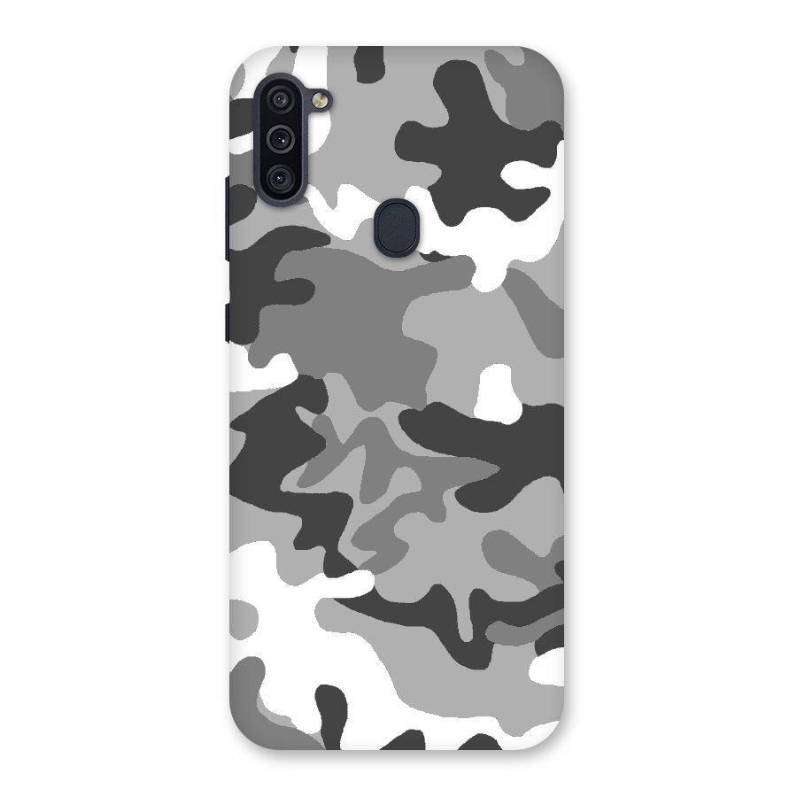 Grey Military Back Case for Galaxy M11