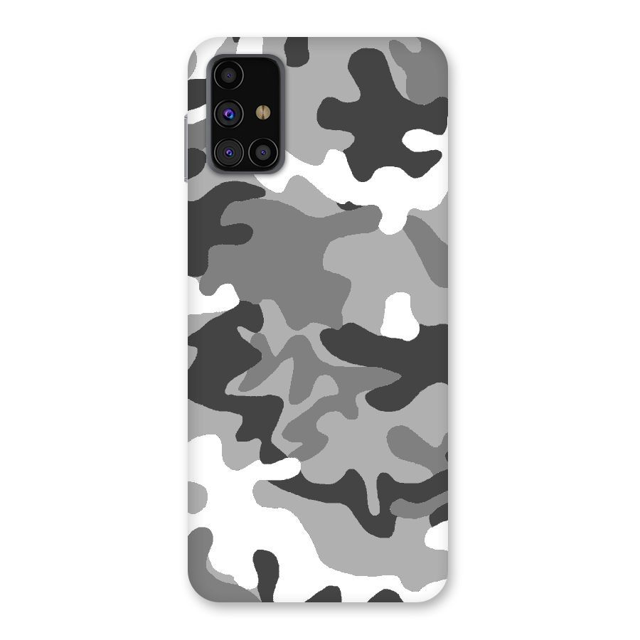 Grey Military Back Case for Galaxy M31s