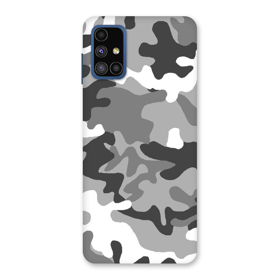 Grey Military Back Case for Galaxy M51
