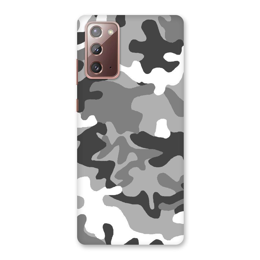Grey Military Back Case for Galaxy Note 20