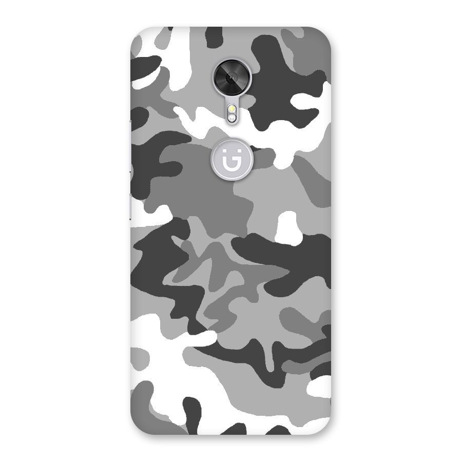 Grey Military Back Case for Gionee A1