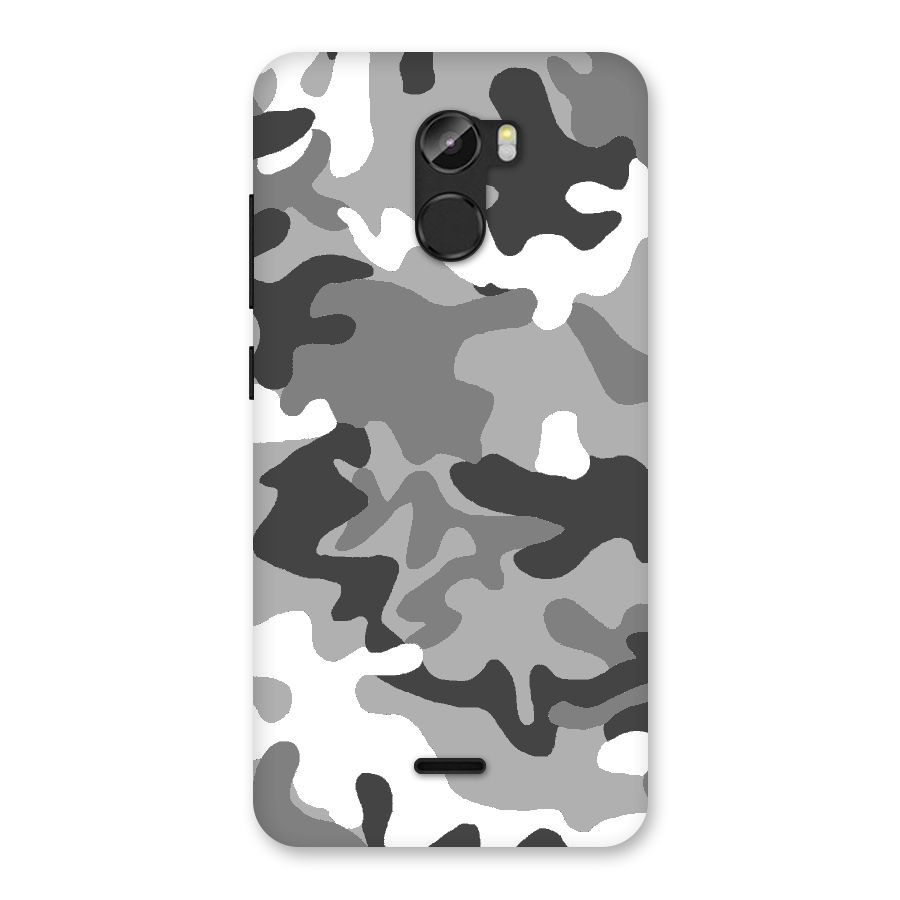 Grey Military Back Case for Gionee X1