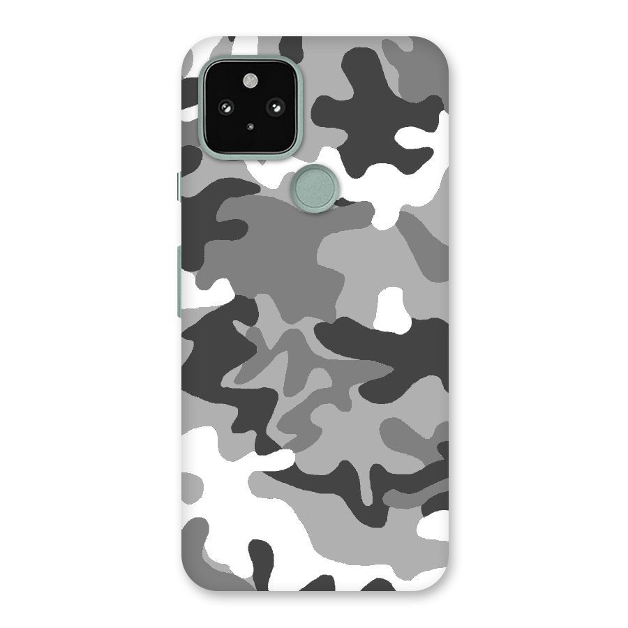 Grey Military Back Case for Google Pixel 5
