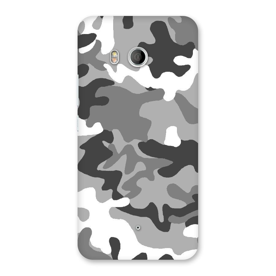 Grey Military Back Case for HTC U11