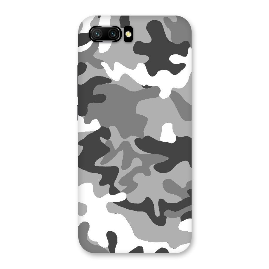 Grey Military Back Case for Honor 10