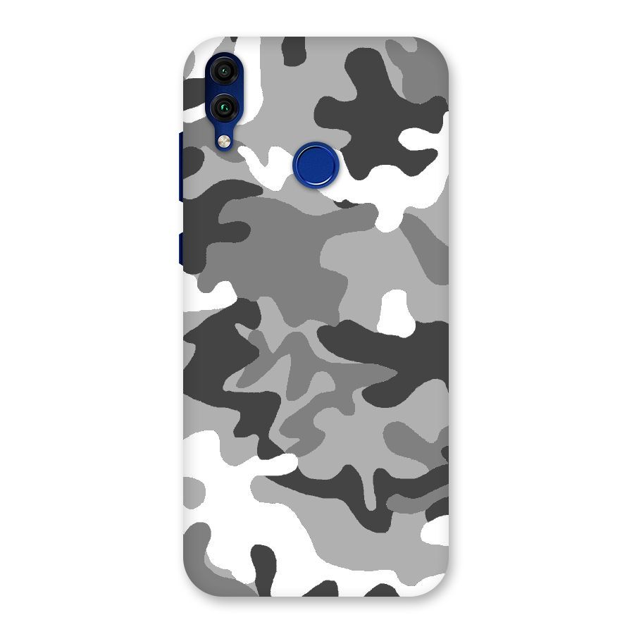 Grey Military Back Case for Honor 8C