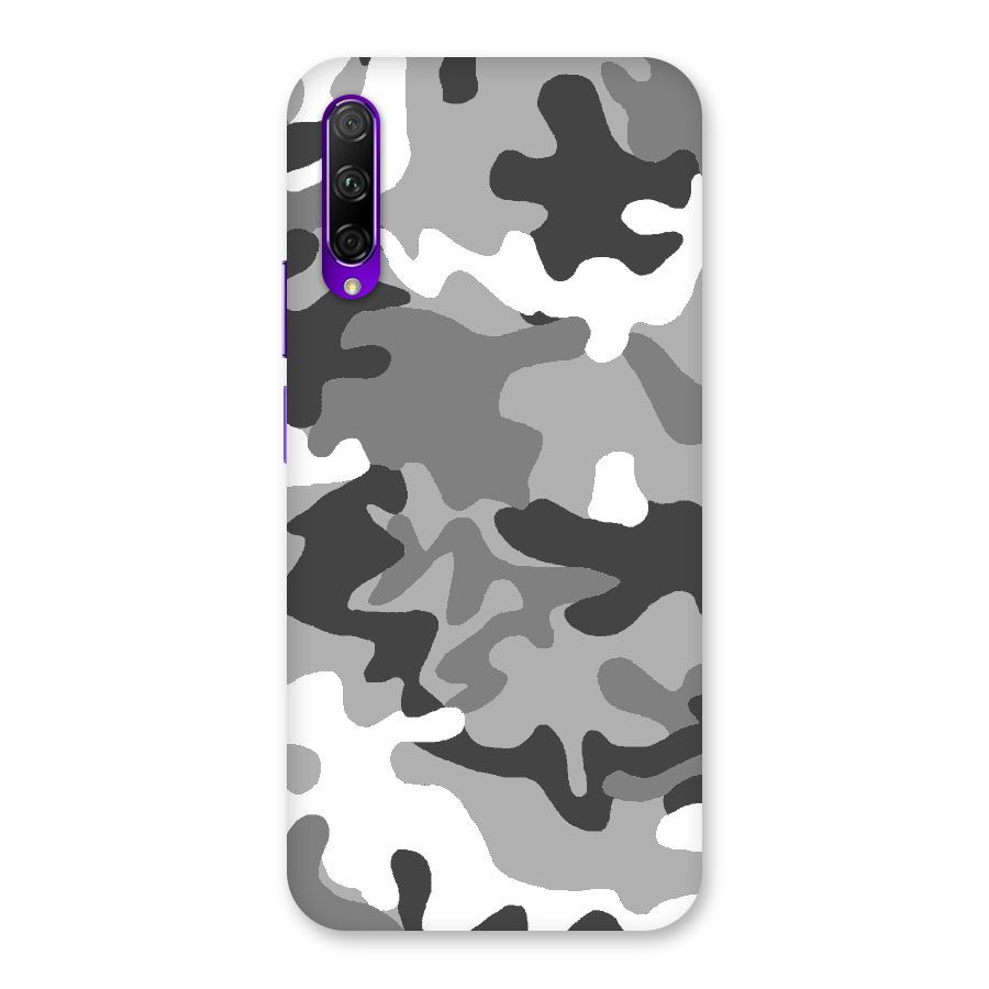 Grey Military Back Case for Honor 9X Pro