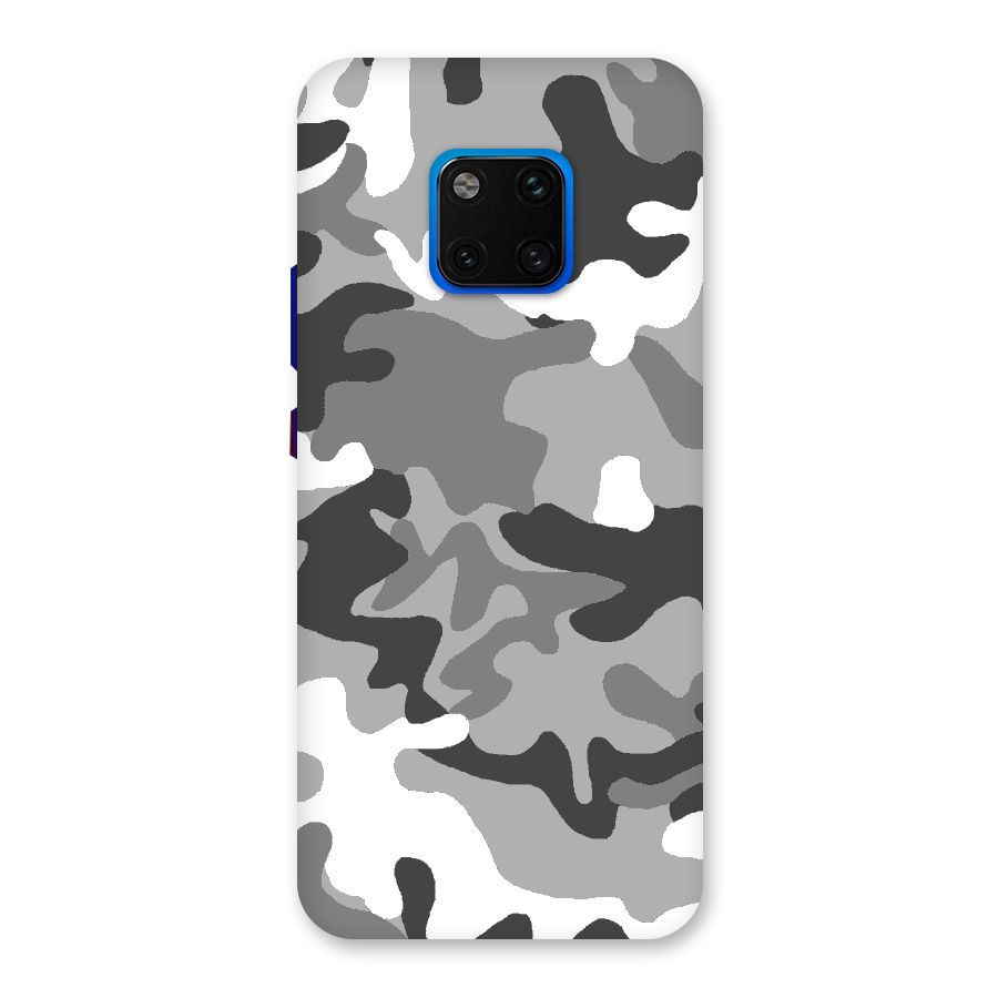 Grey Military Back Case for Huawei Mate 20 Pro