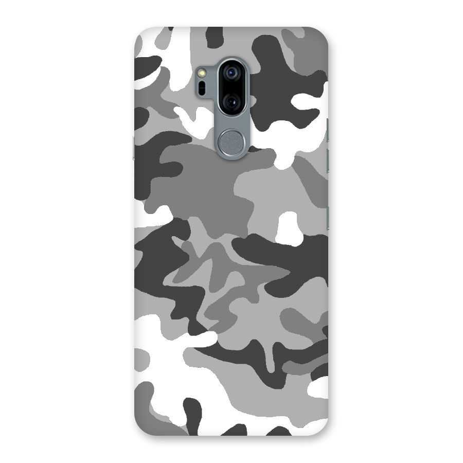 Grey Military Back Case for LG G7