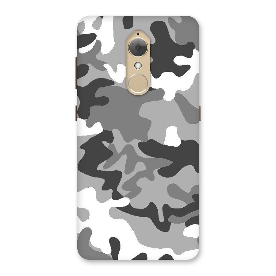 Grey Military Back Case for Lenovo K8