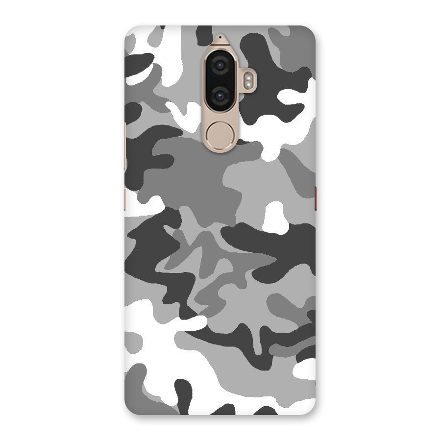 Grey Military Back Case for Lenovo K8 Note