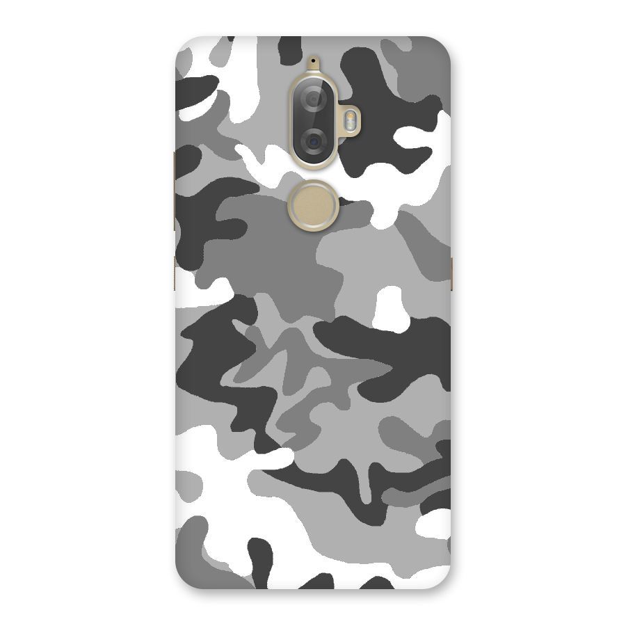 Grey Military Back Case for Lenovo K8 Plus