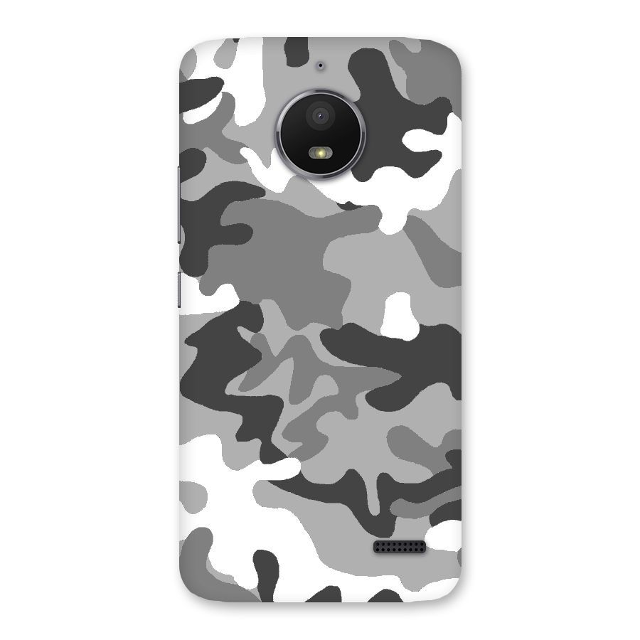Grey Military Back Case for Moto E4