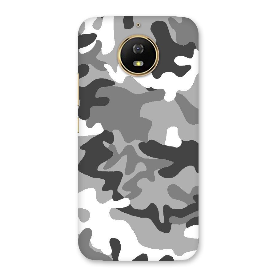 Grey Military Back Case for Moto G5s