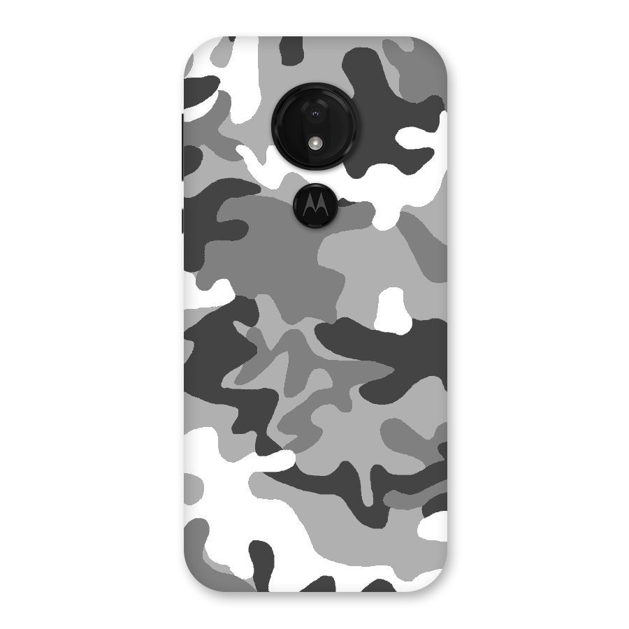 Grey Military Back Case for Moto G7 Power