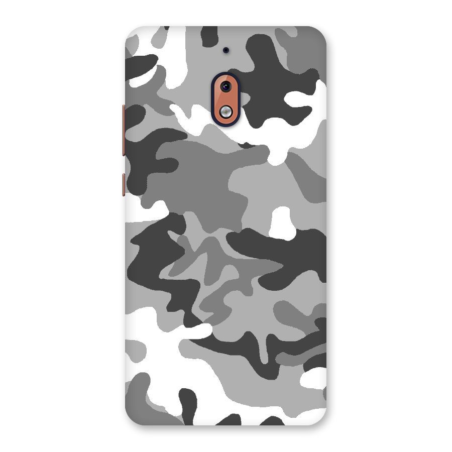 Grey Military Back Case for Nokia 2.1