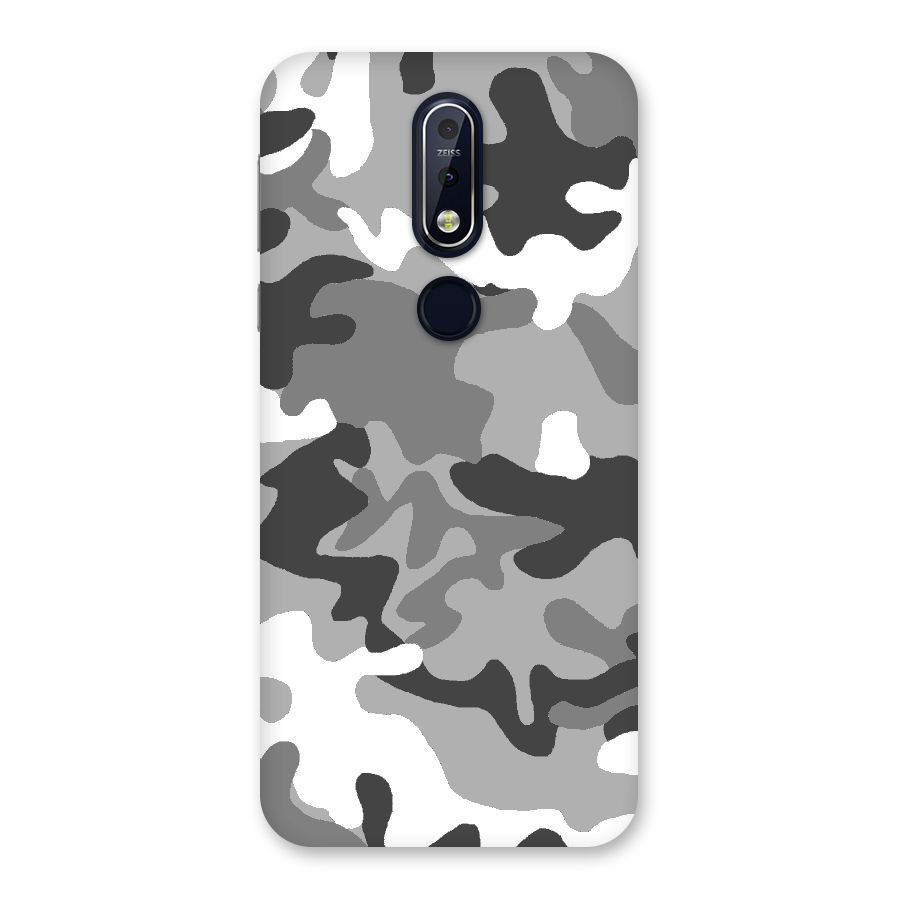 Grey Military Back Case for Nokia 7.1