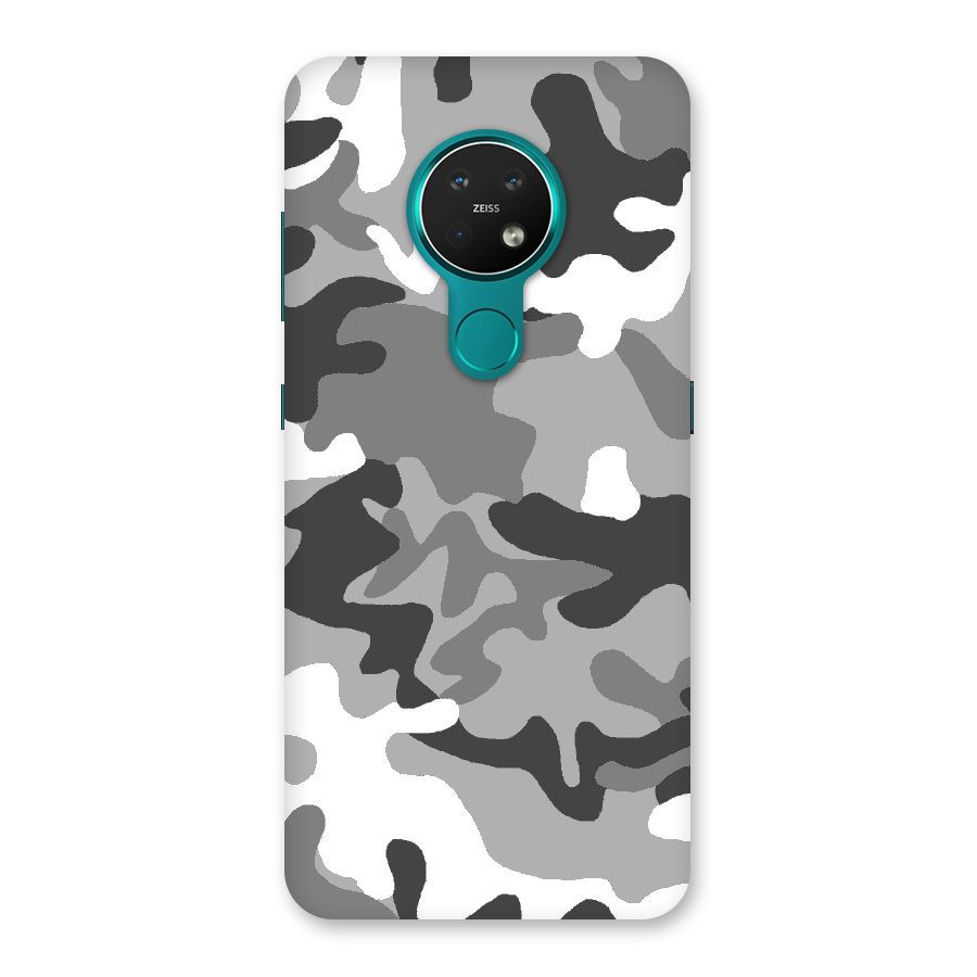 Grey Military Back Case for Nokia 7.2