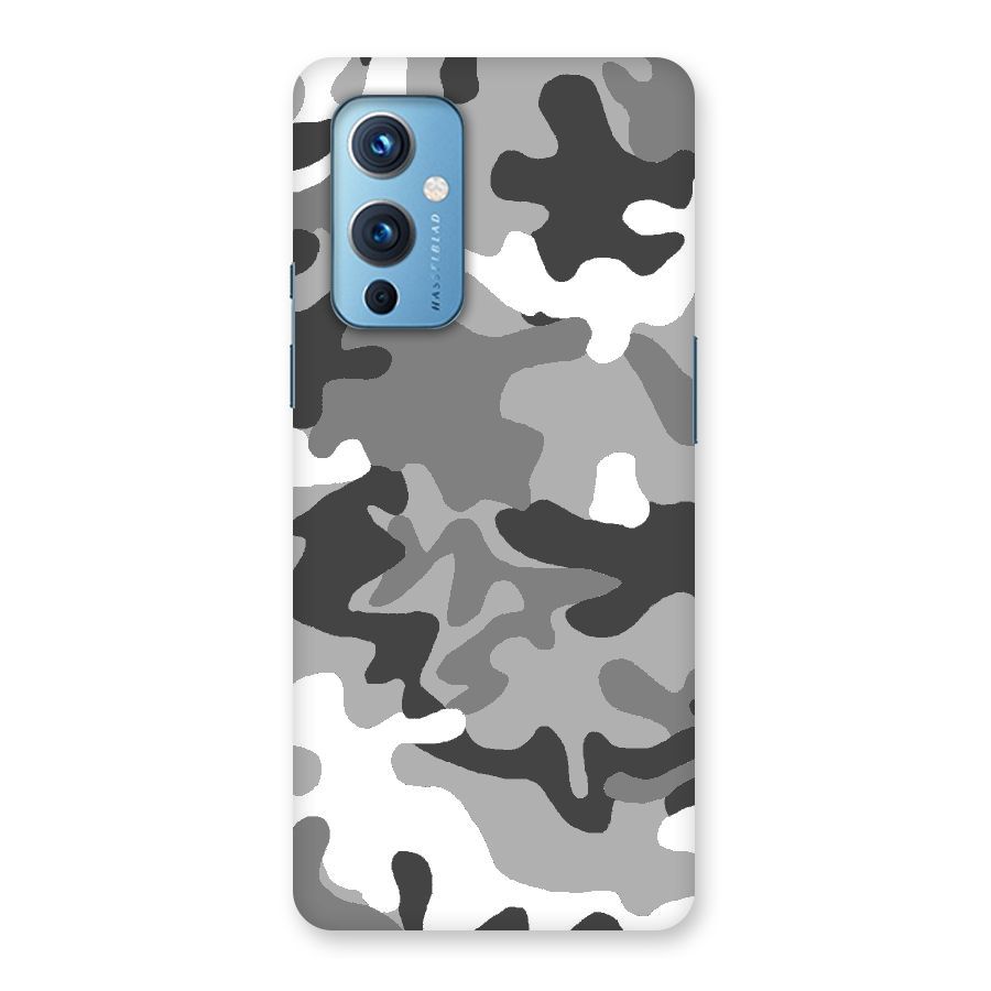 Grey Military Back Case for OnePlus 9