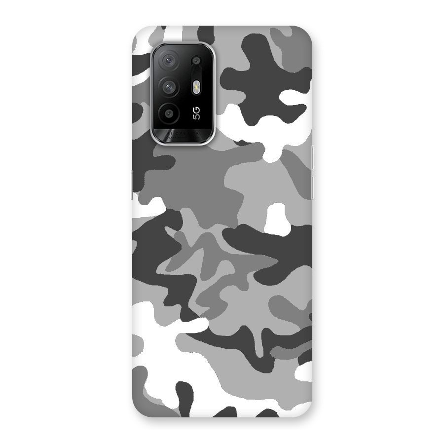 Grey Military Back Case for Oppo F19 Pro Plus 5G