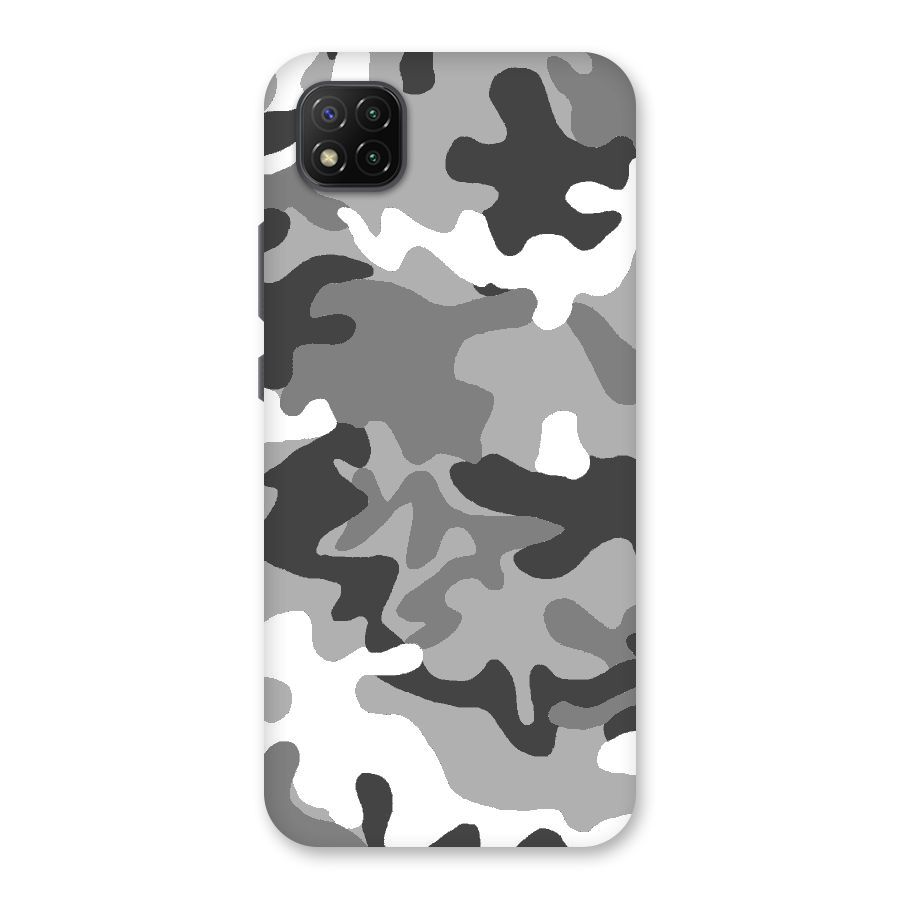 Grey Military Back Case for Poco C3