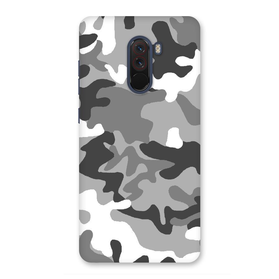 Grey Military Back Case for Poco F1