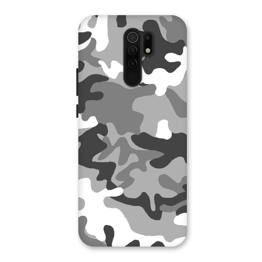 Grey Military Back Case for Poco M2