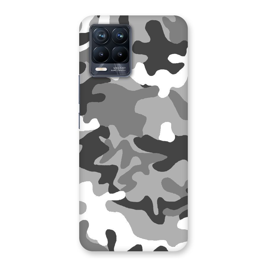 Grey Military Back Case for Realme 8 Pro