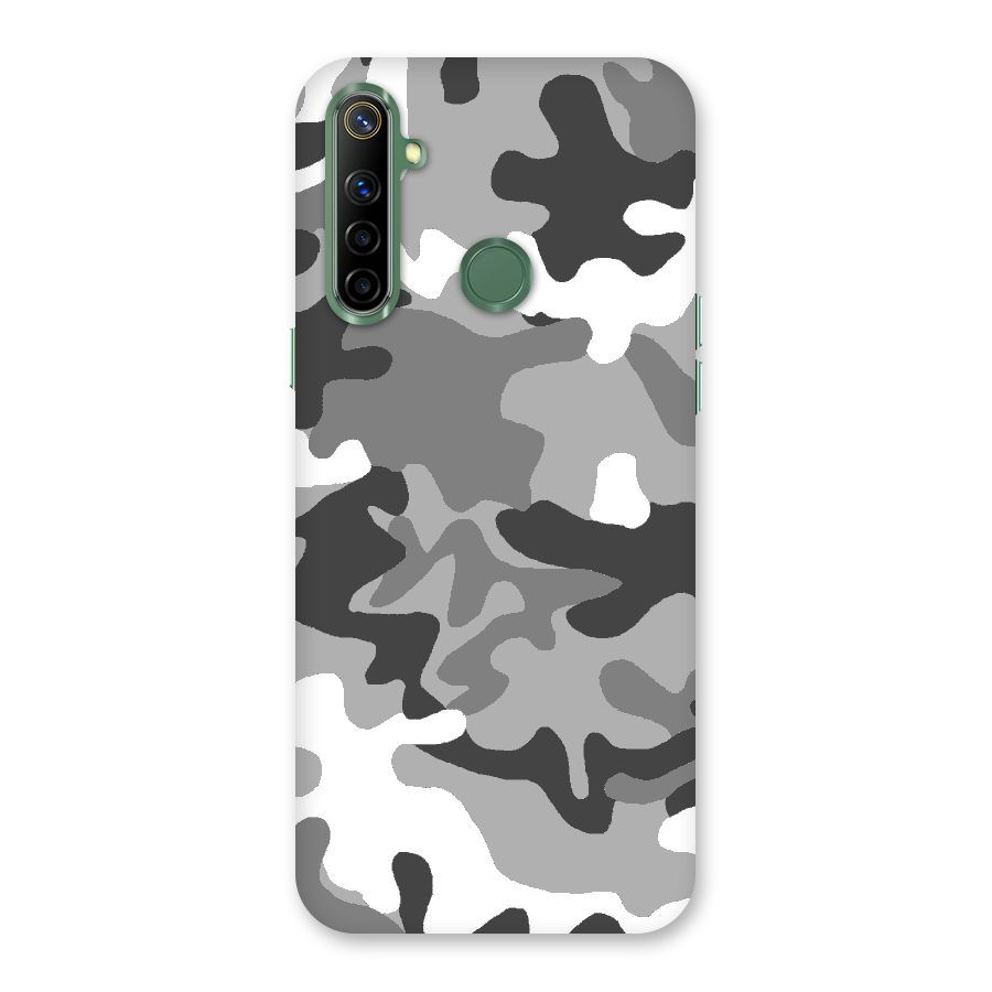 Grey Military Back Case for Realme Narzo 10