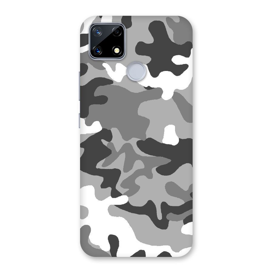 Grey Military Back Case for Realme Narzo 20