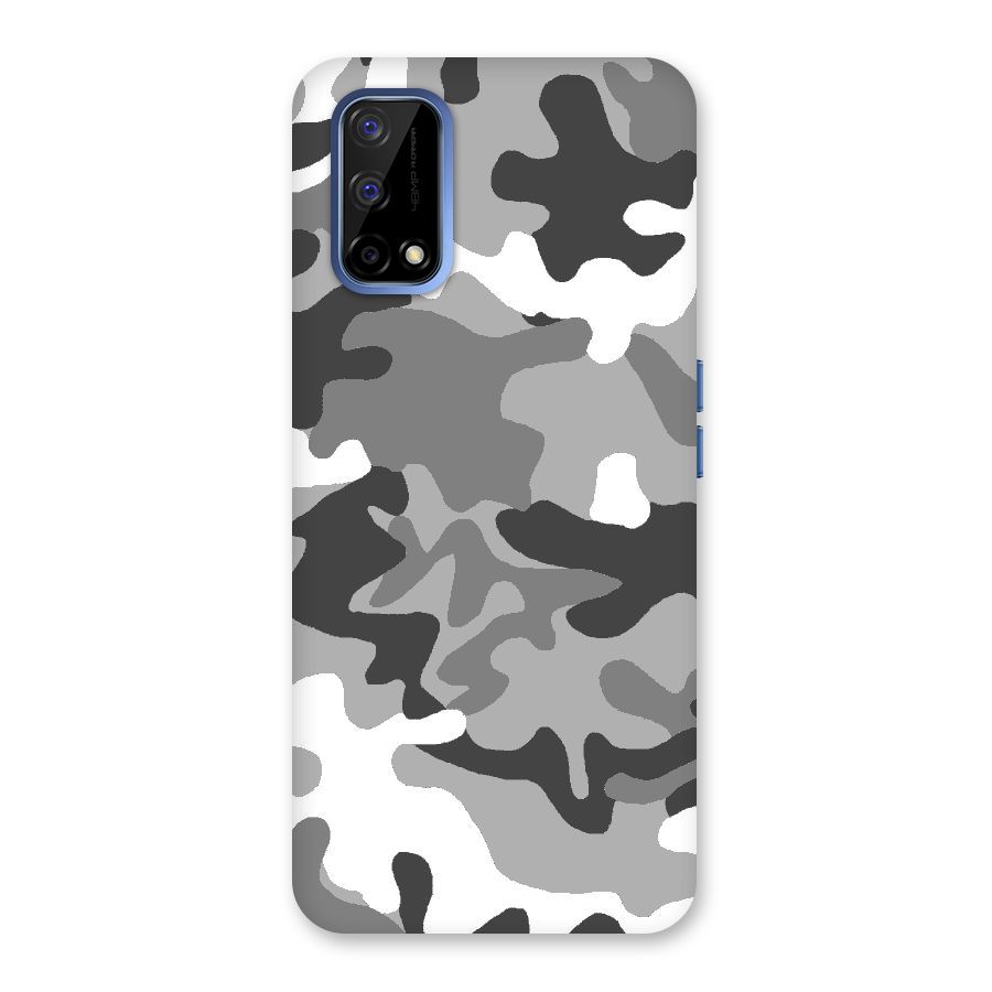 Grey Military Back Case for Realme Narzo 30 Pro