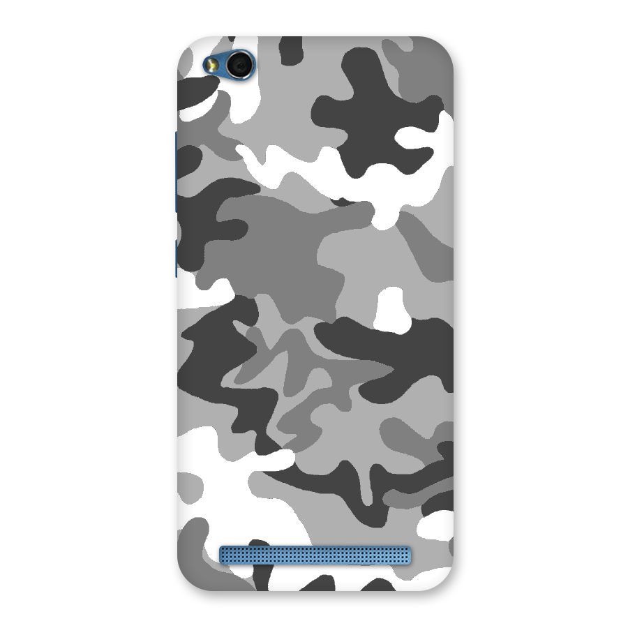 Grey Military Back Case for Redmi 5A