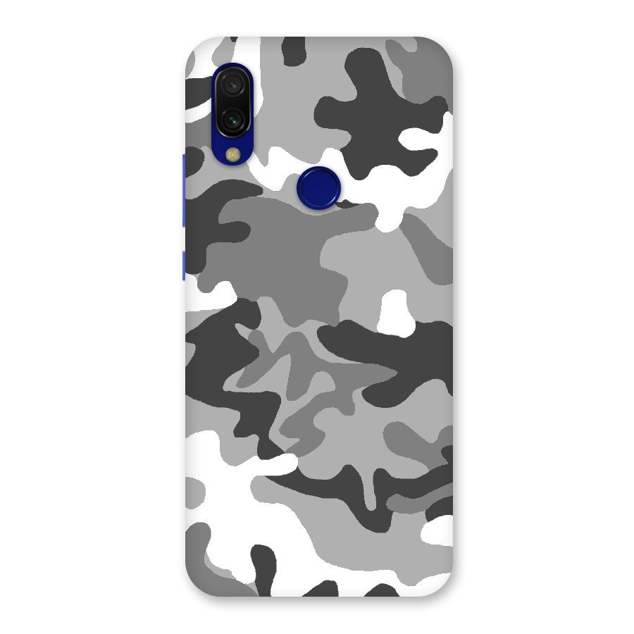 Grey Military Back Case for Redmi 7