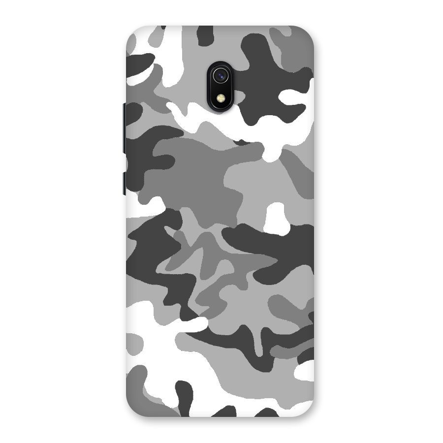 Grey Military Back Case for Redmi 8A