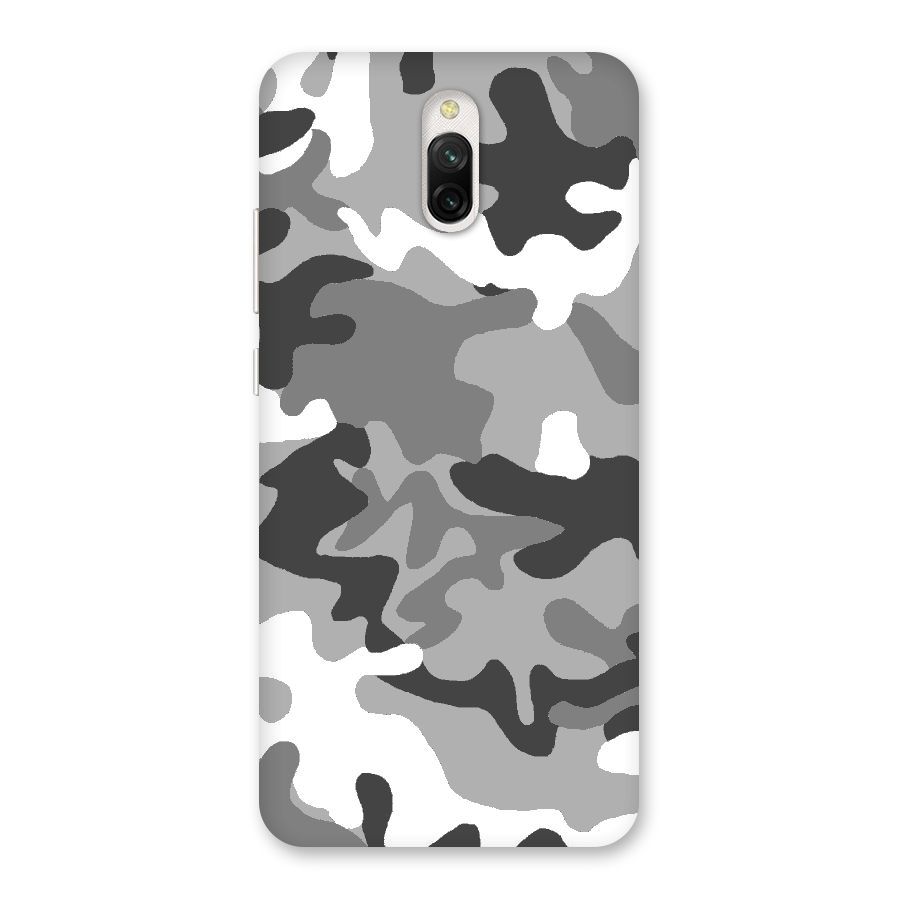 Grey Military Back Case for Redmi 8A Dual