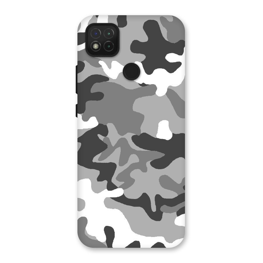 Grey Military Back Case for Redmi 9