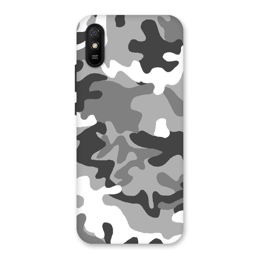 Grey Military Back Case for Redmi 9i