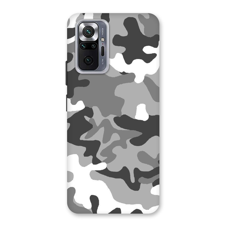 Grey Military Back Case for Redmi Note 10 Pro