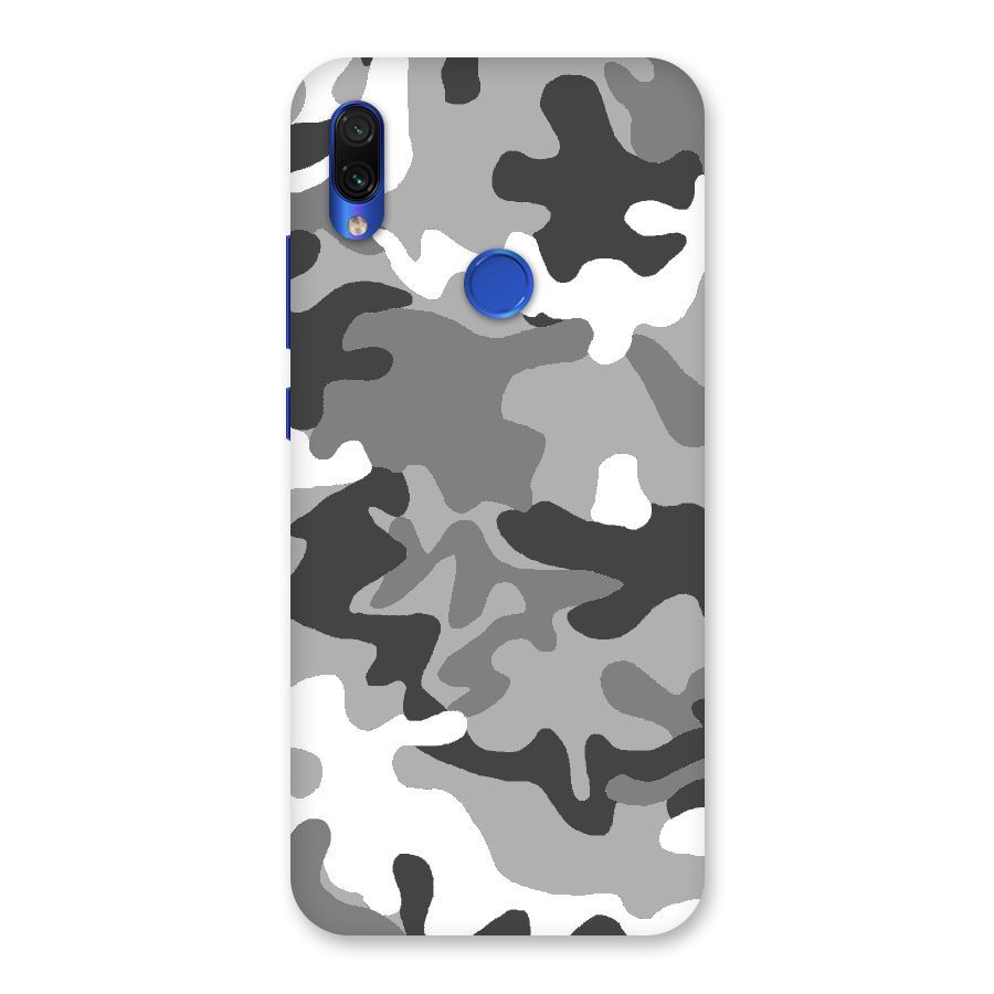 Grey Military Back Case for Redmi Note 7S
