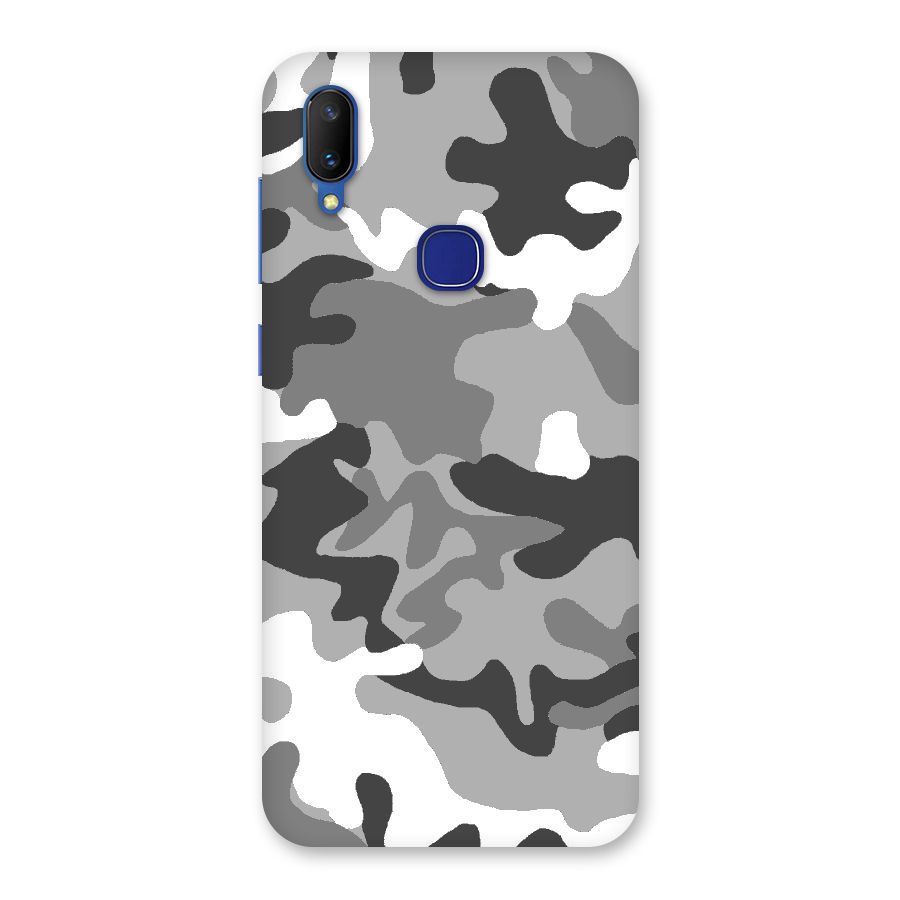 Grey Military Back Case for Vivo V11