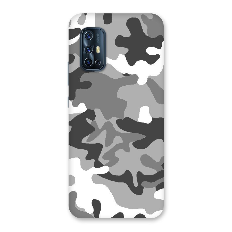Grey Military Back Case for Vivo V17