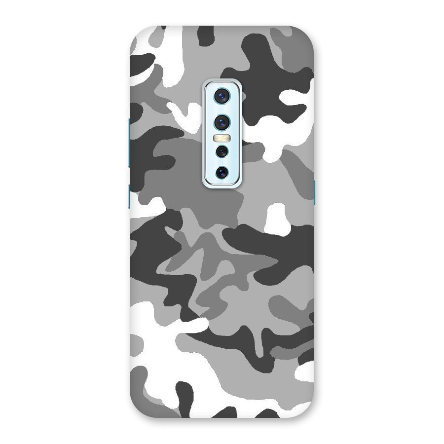 Grey Military Back Case for Vivo V17 Pro