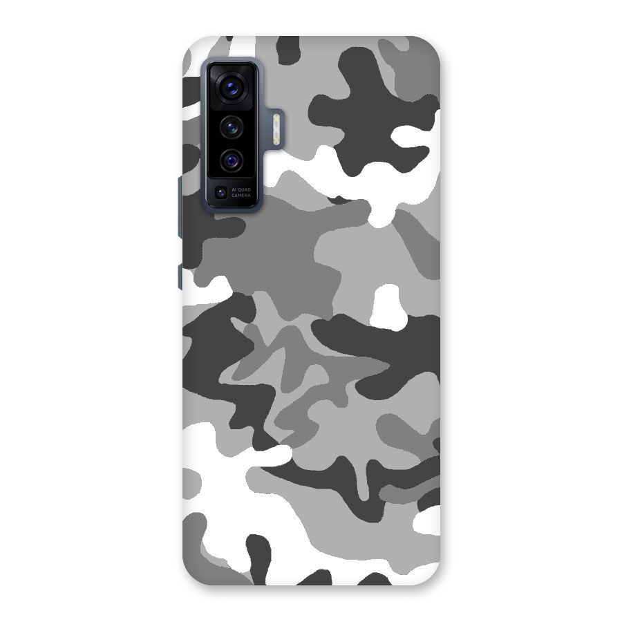 Grey Military Back Case for Vivo X50