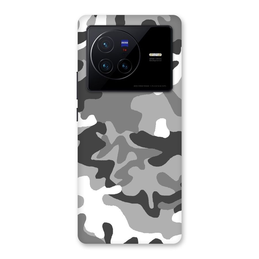 Grey Military Back Case for Vivo X80