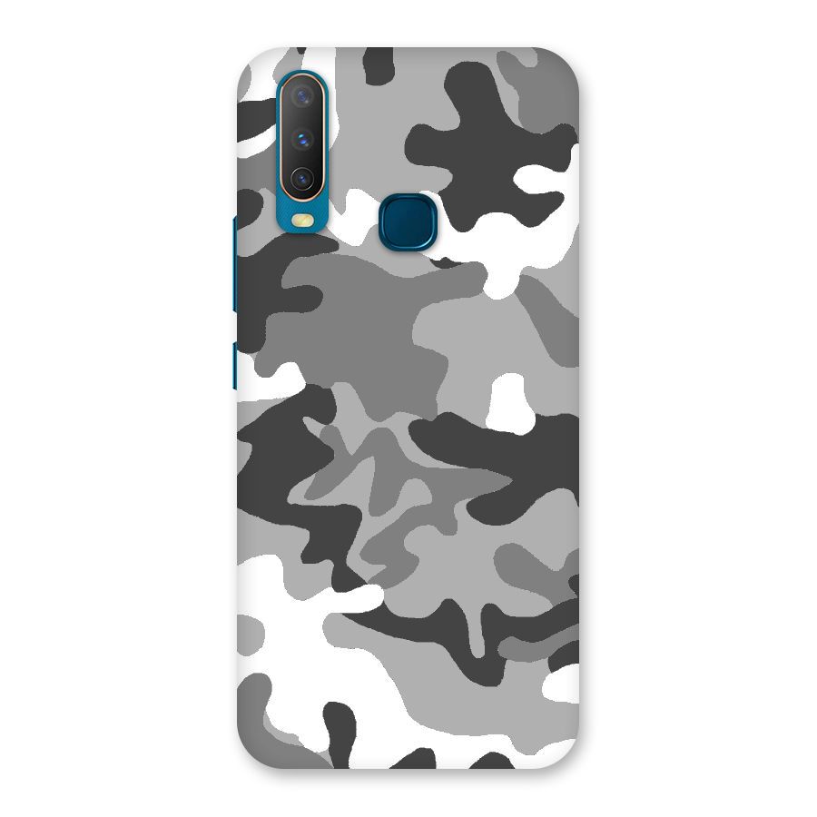 Grey Military Back Case for Vivo Y11