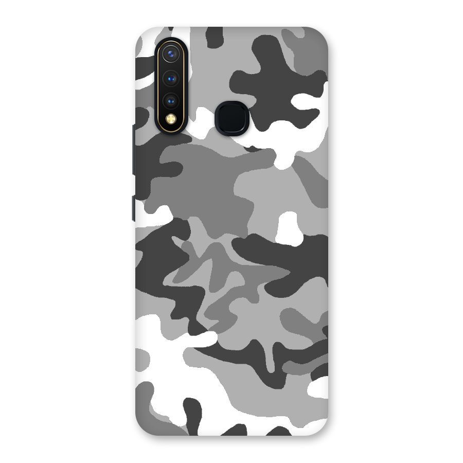 Grey Military Back Case for Vivo Y19