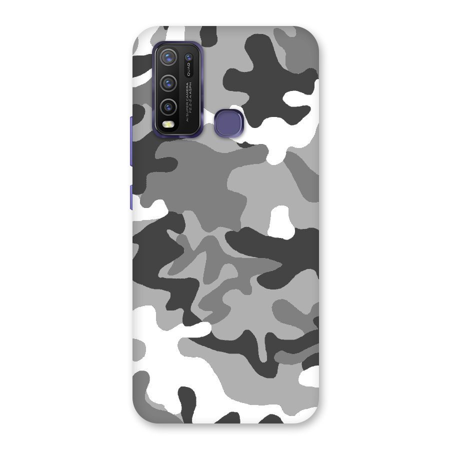 Grey Military Back Case for Vivo Y50